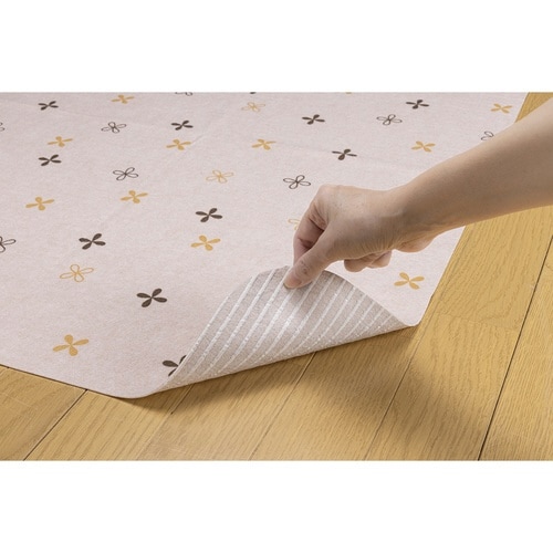 ポータブルトイレ マット 吸着 消臭 ベージュ