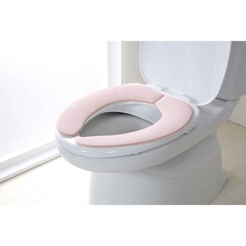 便座カバー サーモンピンク