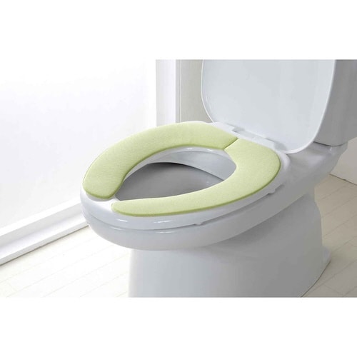 便座カバー 吸着さらっとベンザシート グリーン