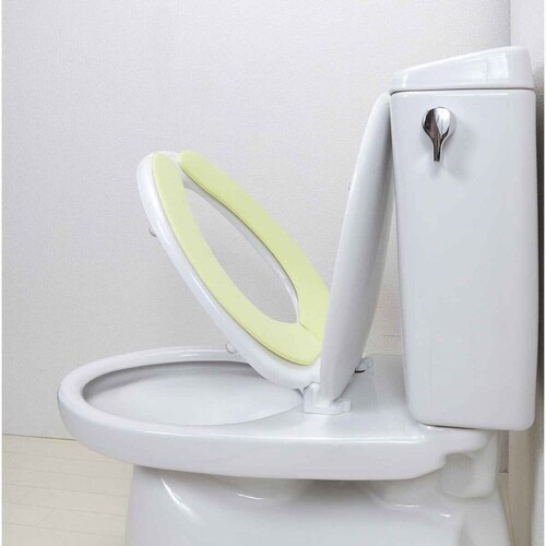 便座カバー 吸着さらっとベンザシート グリーン