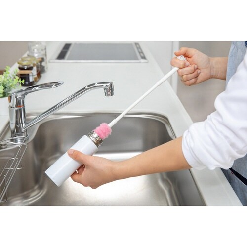 ボトルブラシ ピカピカ細口ボトル洗い