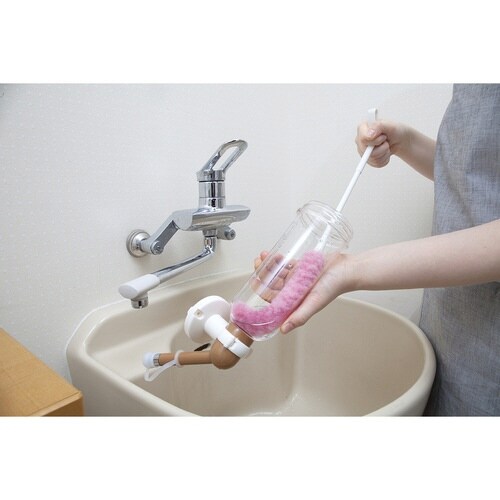 ボトルブラシ ピカピカ細口ボトル洗い