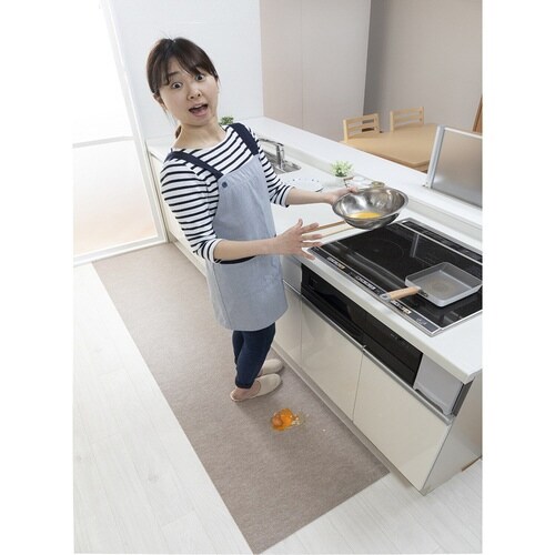 キッチンマット ブラウン