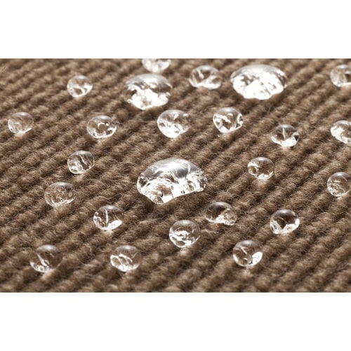 チェアマット 滑り止めマット ブラウン