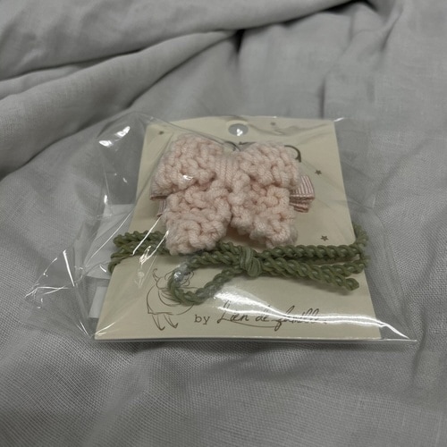 ヘアクリップ ピンク