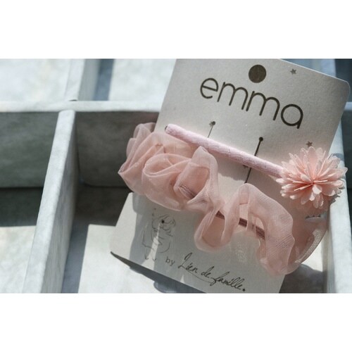 ヘアピン シュシュ ピンク