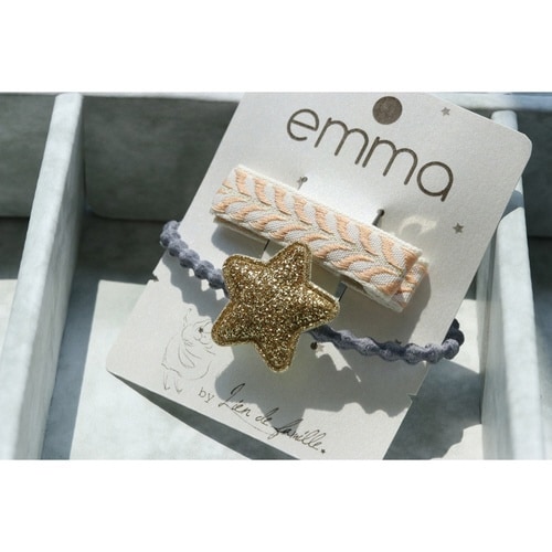 ヘアクリップ ベージュ