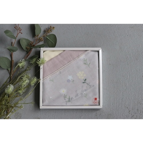 ガーゼ Lien de famille フラワー