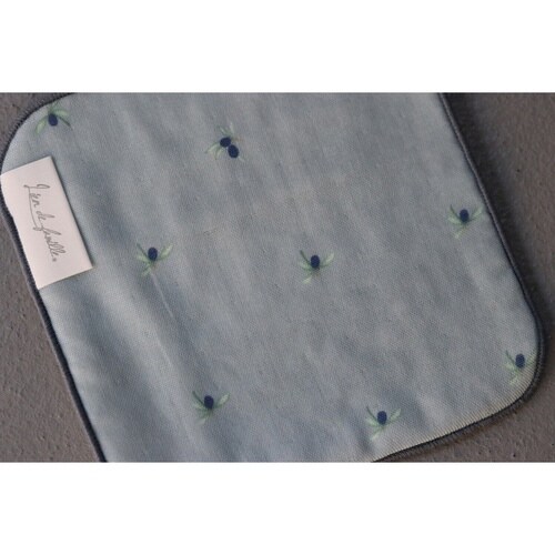 ガーゼハンカチ Lien de ブルーベリー