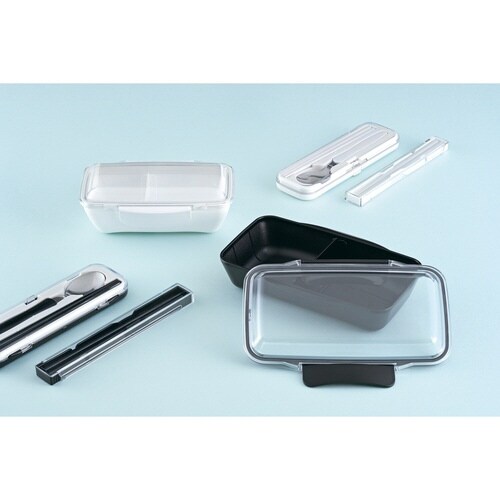 お弁当箱 1段 深型 ブラック