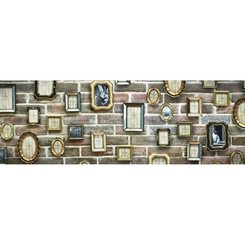 フォトフレーム オーバルフォトフレーム グレー