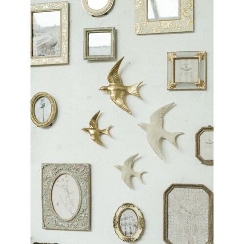 ウォールデコ バード S ゴールド