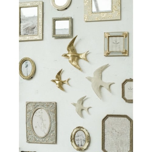 ウォールデコ バード S ホワイト