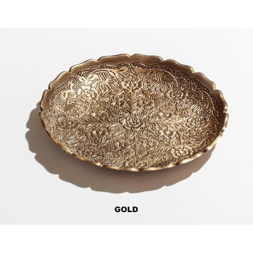 アクセサリートレー ゴールド