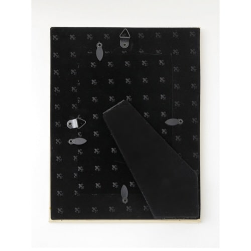 フォトフレーム フラワーフォトフレームL ブラック