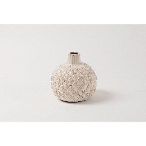 花瓶 セラミックベース 直径14.5×高さ15cm