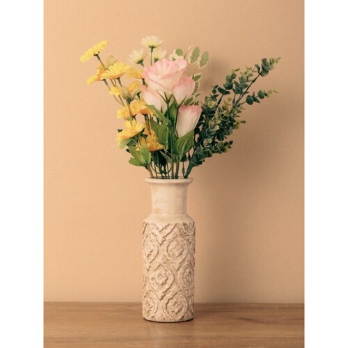 花瓶 セラミックベース ホワイト