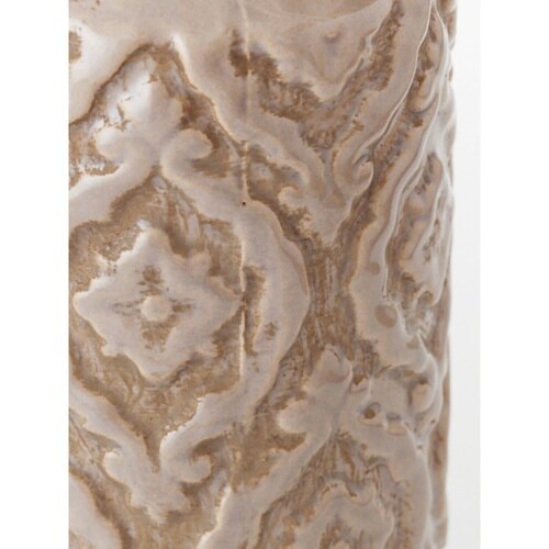 花瓶 セラミックベース グレー