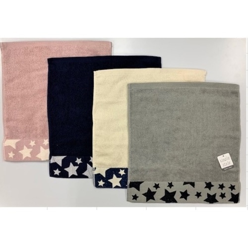 ハンドタオル ナチュラルスター タオル ホワイト