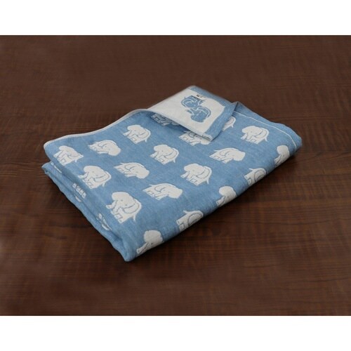 バスタオル 70×120cm ブルー