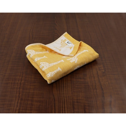 フェイスタオル 34×80cm イエロー