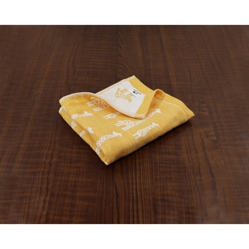 ハンドタオル 34×35cm イエロー