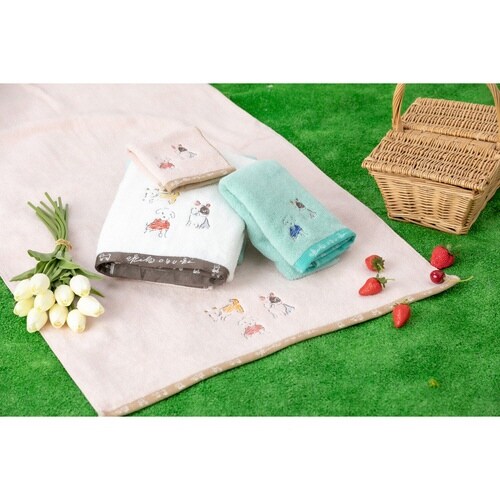 バスタオル 60×120cm 日本製 ピンク