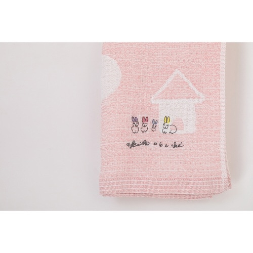 フェイスタオル 25×75cm 日本製 ピンク