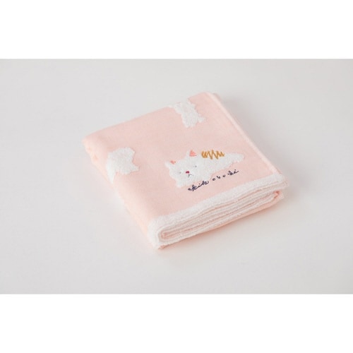 フェイスタオル 34×80cm 日本製 ピンク