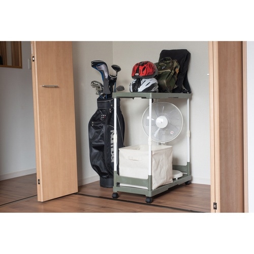 押入れ収納キャリー 幅37×奥行78×高さ10cm