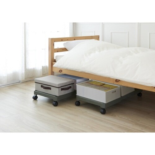 押入れ収納キャリー 幅37×奥行78×高さ10cm