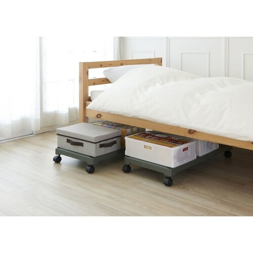 押入れ収納キャリー 幅37×奥行78×高さ10cm