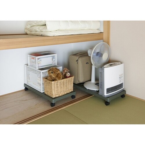 押入れ収納キャリー 幅37×奥行78×高さ10cm