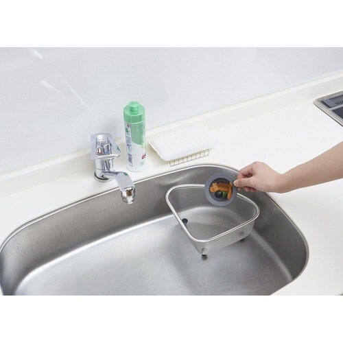 ごみ受け 流し用 80mm用 溜めずにポイ!