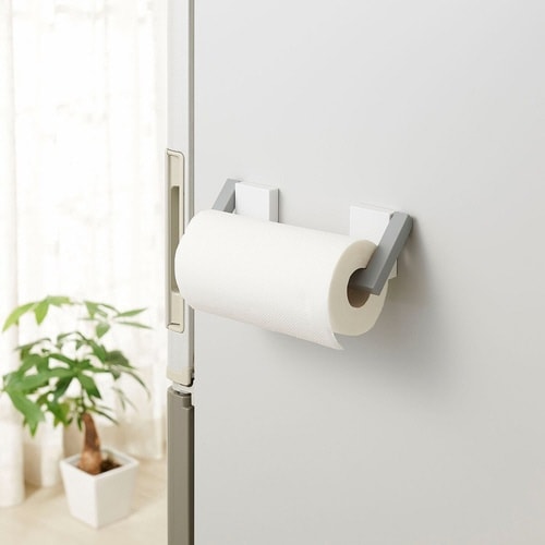キッチンペーパーホルダー 収納 ホワイト