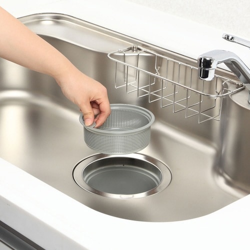 ゴミかご 流し用 浅型 135mm用