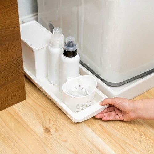 トイレ収納 スライドトレー スリムタイプ 隙間収納