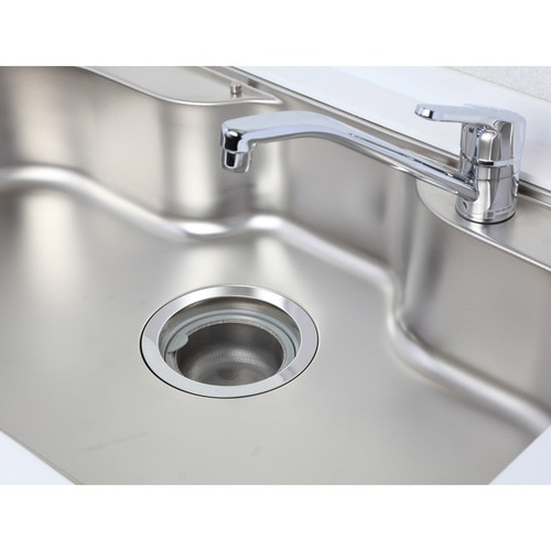 ゴミかご 浅型 流し用 直径135mm ステンレス