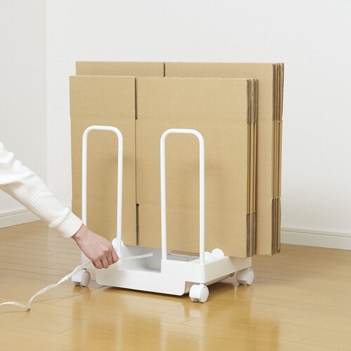 ダンボールストッカー ホワイト