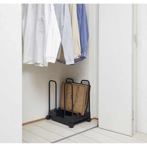 ダンボールストッカー ブラック