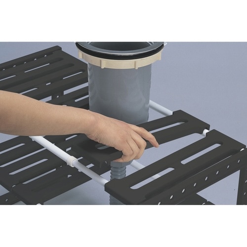 シンク下 収納 伸縮式 2段 ブラック