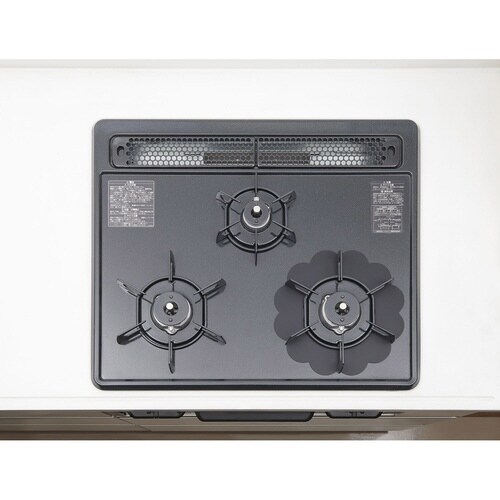 汚れ防止シート ベラスコート ガスコンロ ブラック