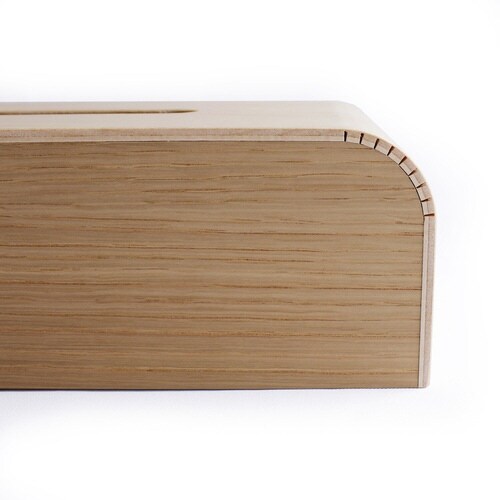 ティッシュケース COLOR BOX ナチュラル