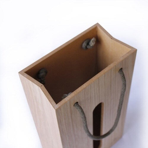 ティッシュケース BAG tissue ナチュラル