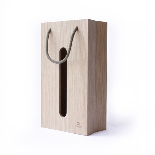 ティッシュケース BAG tissue ナチュラル