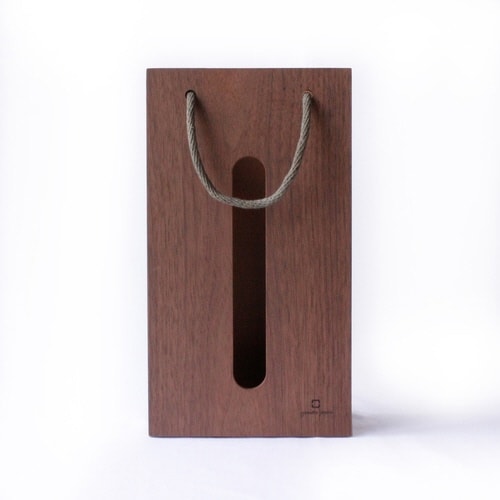 ティッシュケース BAG tissue ブラウン