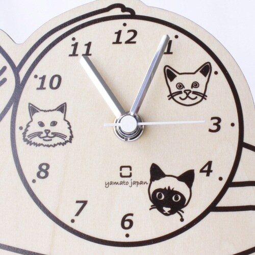 置き時計 stand clock CATS