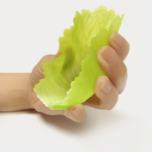 おかずカップ 抗菌 3枚入 ベジカップ グリーン