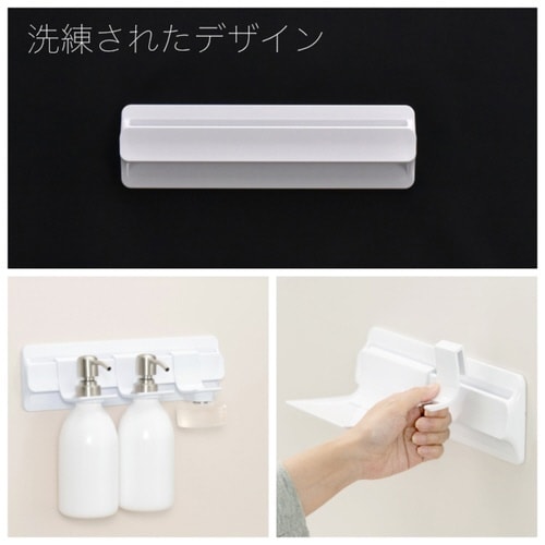 お風呂収納 吊り下げ ヒューバスプラス 粘着シート