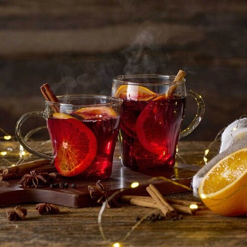 マグカップ 330ml 耐熱ガラス